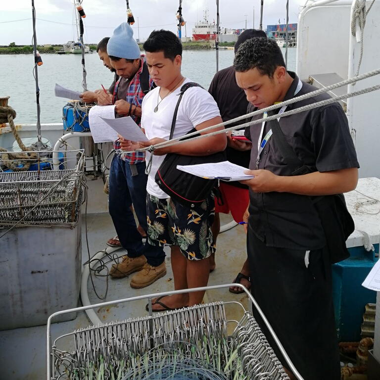 New Caledonia Longline Observer training